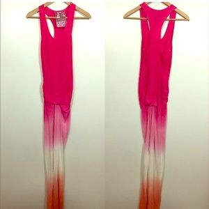 Young Fabulous & Broke Pink Ombré Maxi